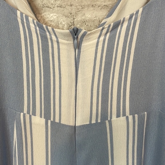 Lulus Sunny Shores Light Blue Striped Tie-Front Culotte Jumpsuit - Picture 7 of 9